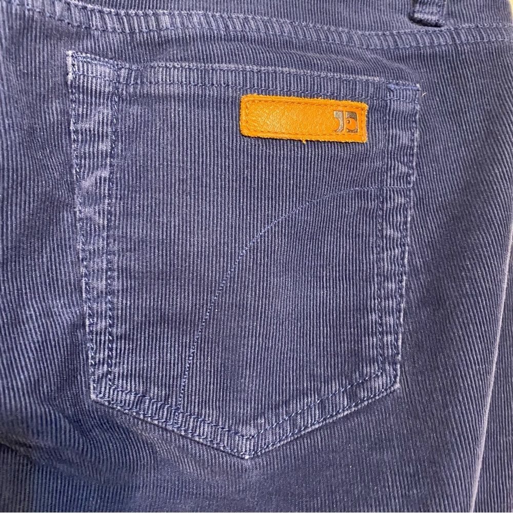 Joe’s Jeans Skinny Visionaire Royal Blue Corduroy - Picture 3 of 7